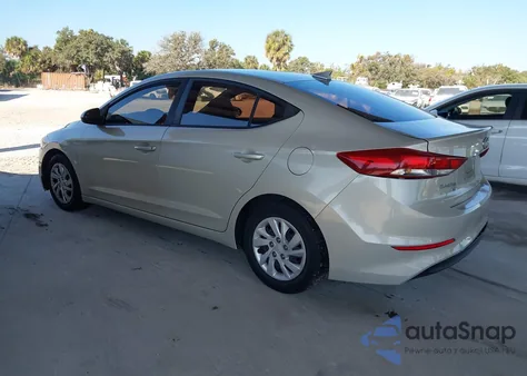 2017 Hyundai Elantra Se из США, поврежденный, VIN 5NPD74LF2HH112088